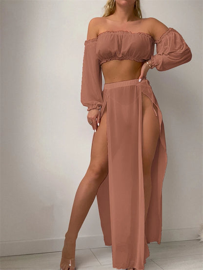 New 2 Piece Beach Wear Bathing Suit