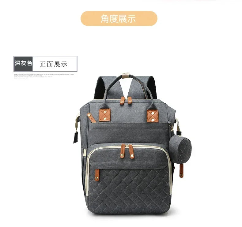 USB Diaper Bag Backpack - Empire P.E