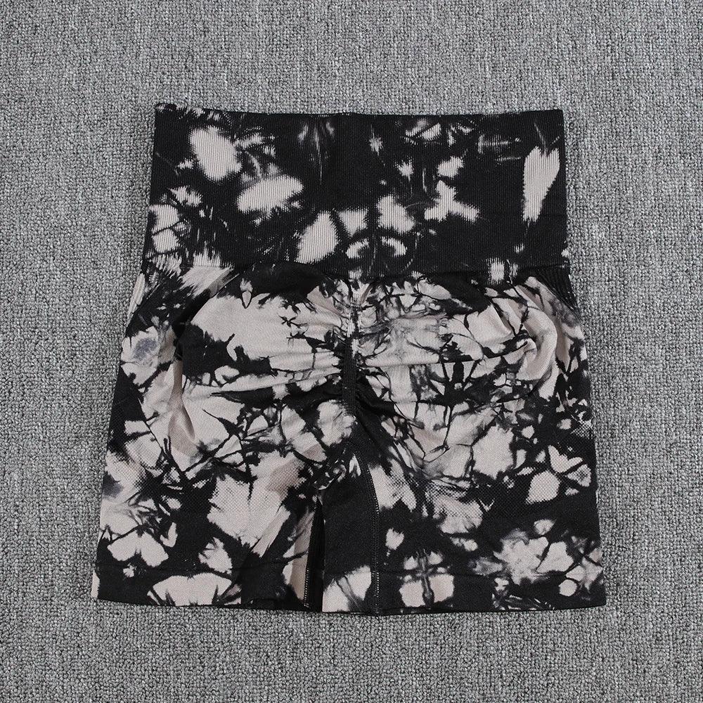 1/2/3/PCS Tie Dye  Seamless Women Pants Sets