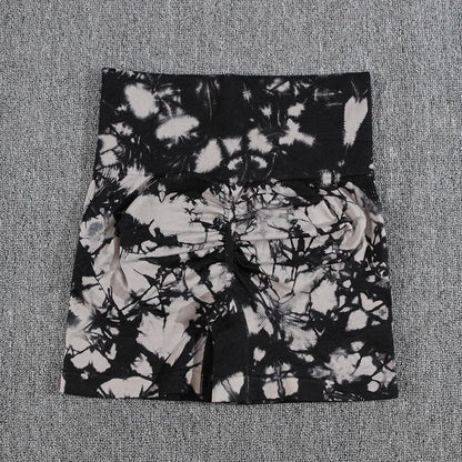 1/2/3/PCS Tie Dye  Seamless Women Pants Sets