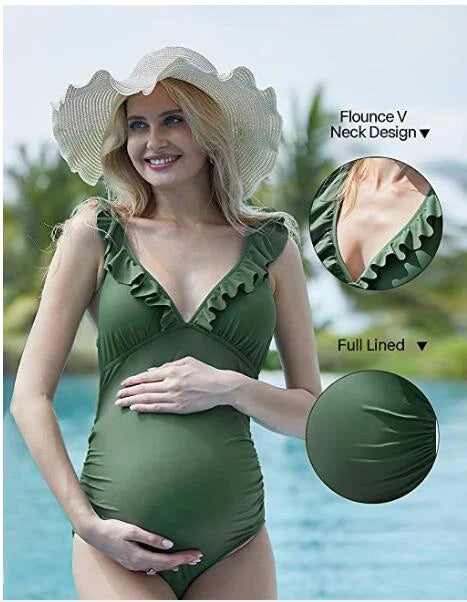 Pregnant Woman Sexy Swimsuit - Empire P.E