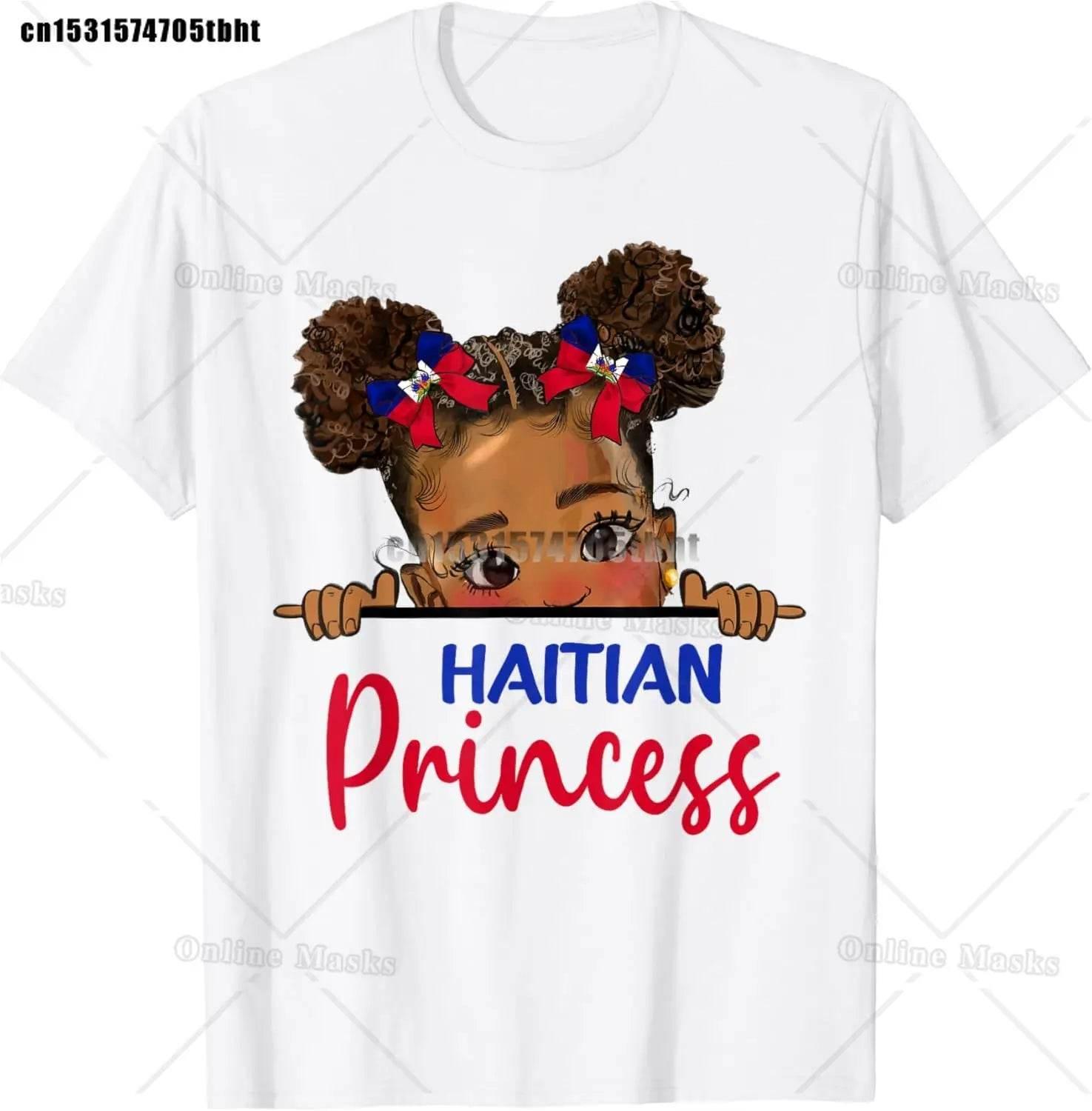 Haitian Coat of Arms Haiti Emblem Symbol Vintage T Shirts Cotton Streetwear Short Sleeve Birthday Gifts Summer Mens Clothing - Empire P.E