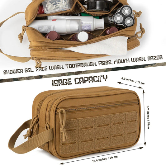 Tactical Hygiene Bag, Shaving Kit, Travel shower Bag - Empire P.E