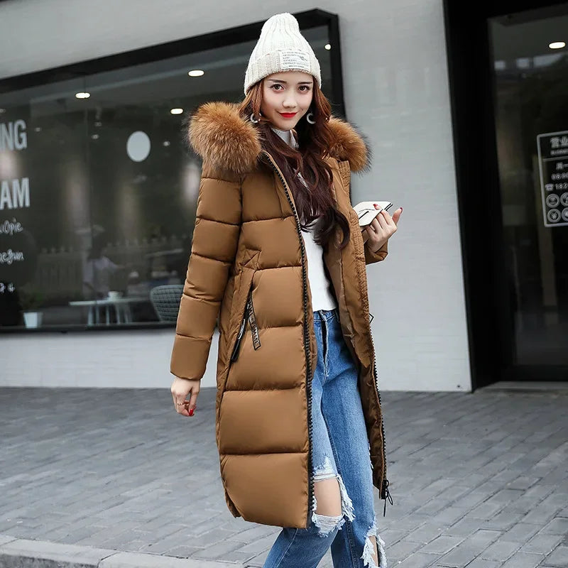 2025 Women's Down Parkas Winter Jacket - Empire P.E