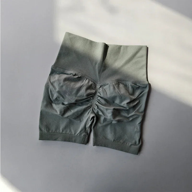 Women's High-Waist Breathable Yoga Shorts