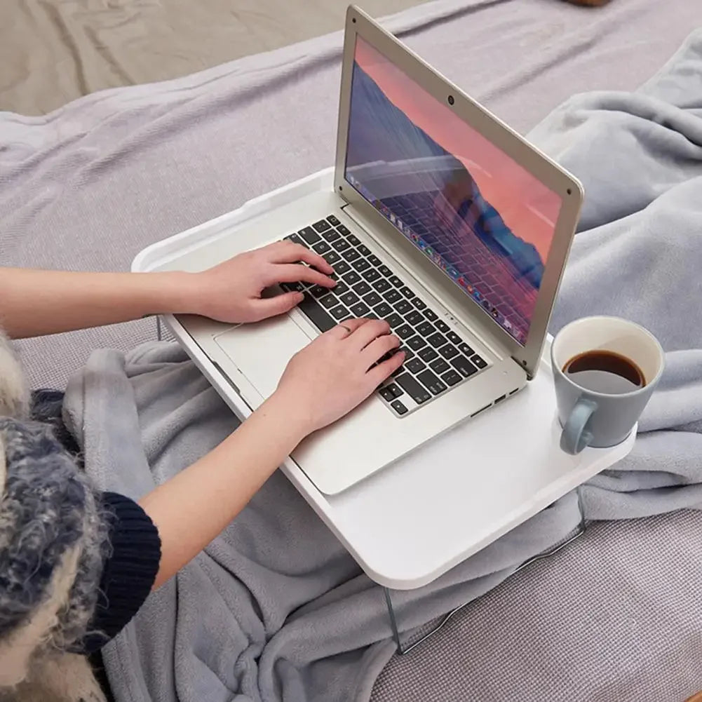 Folding Laptop Table with Cup Holder - Empire P.E