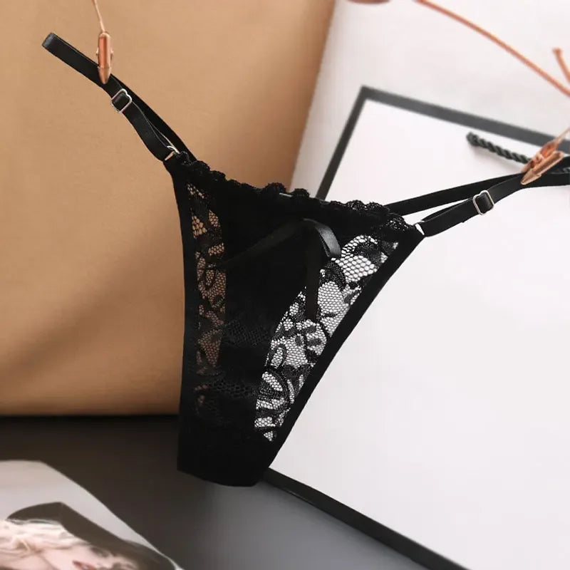 Sexy Lace See-Through Thong For Women Panties - Empire P.E