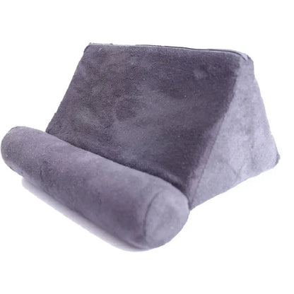Pillow flat tablet holder supports the bed