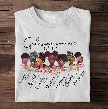 Black Girl Is Beautiful Magic T Shirt - Empire P.E