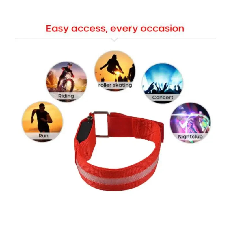 Night Running Armband LED Light Outdoor Sports