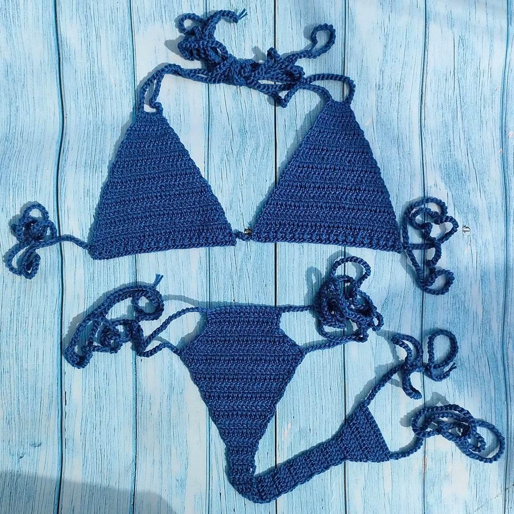 Women Micro Bikini Cotton Thong Swimsuit 2024 Beach Spa Sexy Bikini Set Swimming Suit - Empire P.E