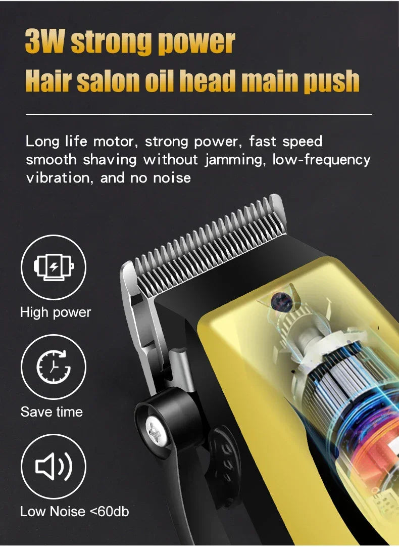 USB Rechargeable Hair Clippers for Men - Empire P.E