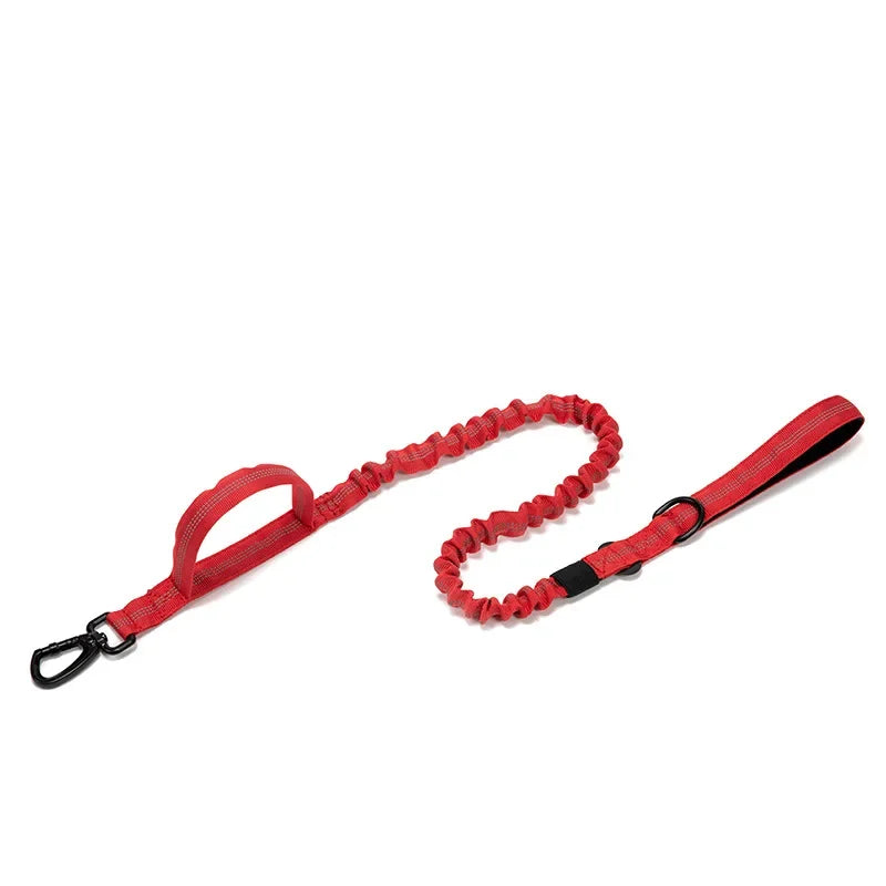 Pet Dog Collar Leash Set Nylon Material Durable Dog Collar Reflective Leash Pet Tactical Training Dog Collar Large Dog Leash Set - Empire P.E