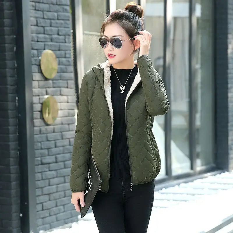 New Women's Warm Cotton Coat - Empire P.E