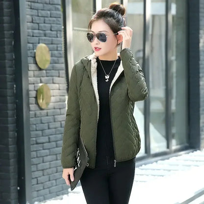 New Women's Warm Cotton Coat - Empire P.E