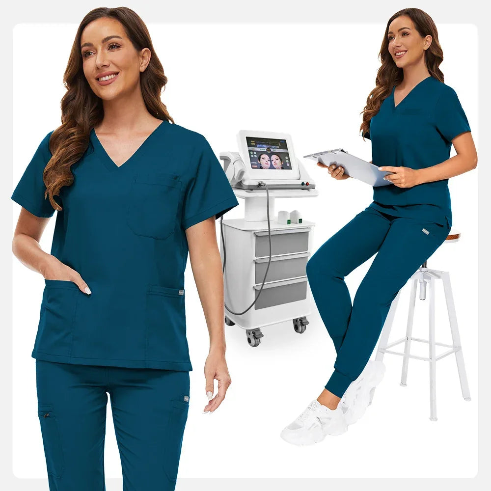 Scrub Sets Uniform Women Jogger Suit - Empire P.E
