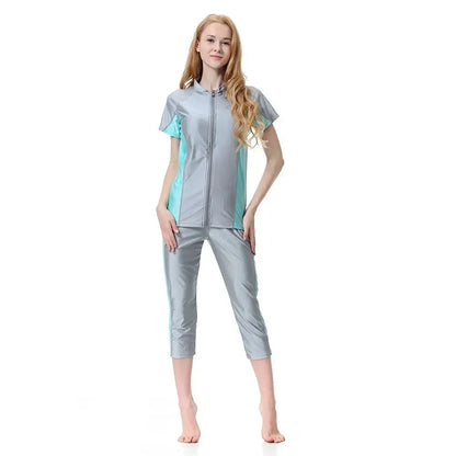 Women’s Three-piece Muslim SwimSuit 
