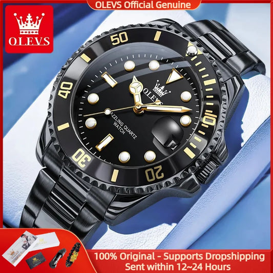 Men Fashion Trend Diving Quartz Watch - Empire P.E
