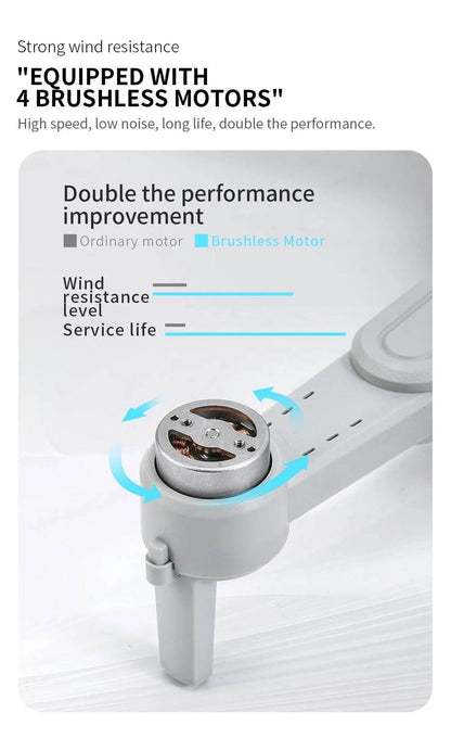 Drone L900 Pro 4K Professional 5G GPS HD Dual Camera Photography Brushless Foldable Quadcopter RC Distance 1.2KM Drones Toys - Empire P.E