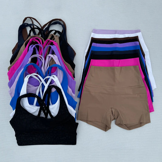 2 Piece Gym Sports Shorts Set