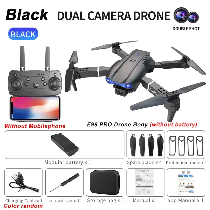 RC Drone 4K Professional With 1080P Wide Angle HD Camera - Empire P.E