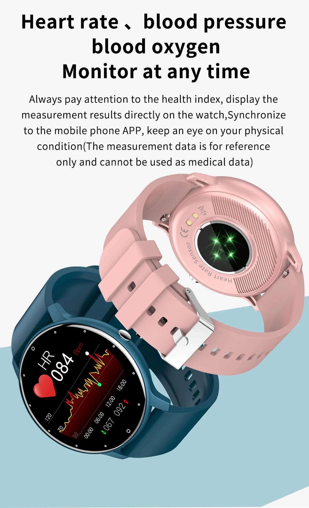 LIGE Smart Watch Men or Women Full Touch Screen Sport Fitness Watch - Empire P.E