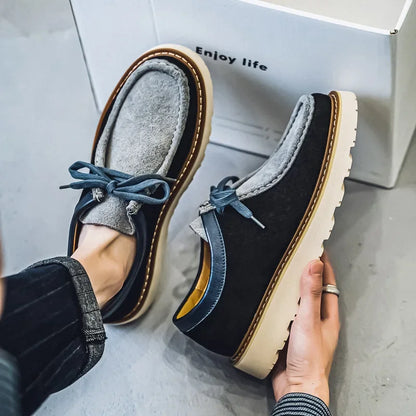 New Luxury Fashion Vintage Leather Shoes