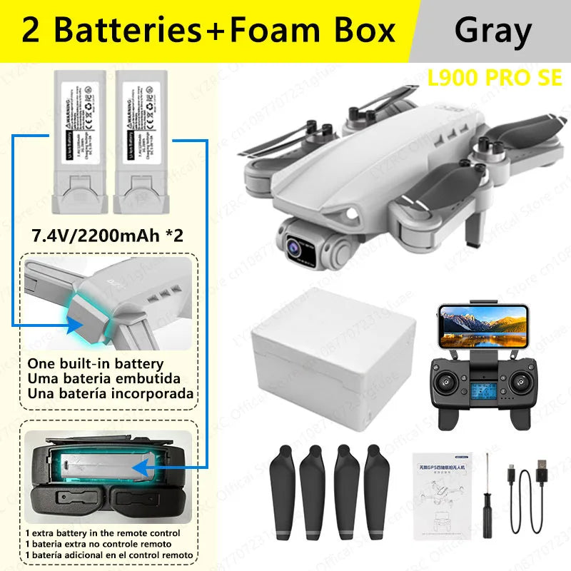 Motor GPS 4K Professional Drone