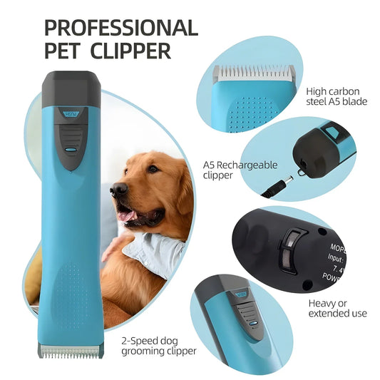Rechargeable Pet Hair Cutters Professional - Empire P.E