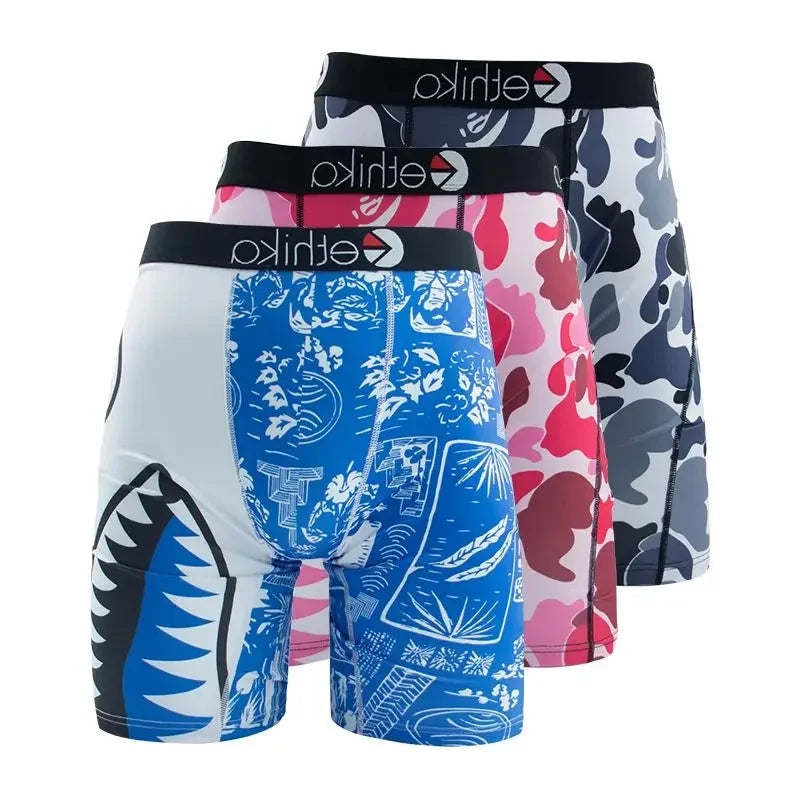 3Pcs Sexy Men Underwear Boxer Shorts - Empire P.E