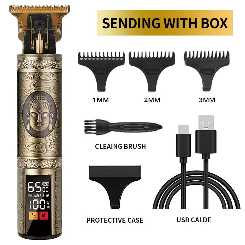 Electric Wireless Facial Hair Trimmer Clipper - Empire P.E