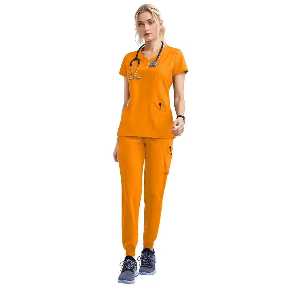 Scrubs Set Women Jogger Workwear - Empire P.E