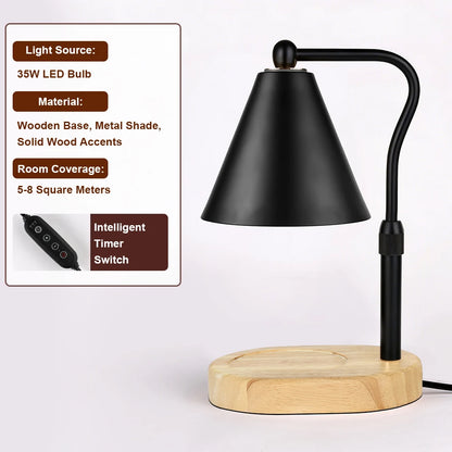 Candle Warmer Lamp with Timer Dimmable Wax Warmer Lamp