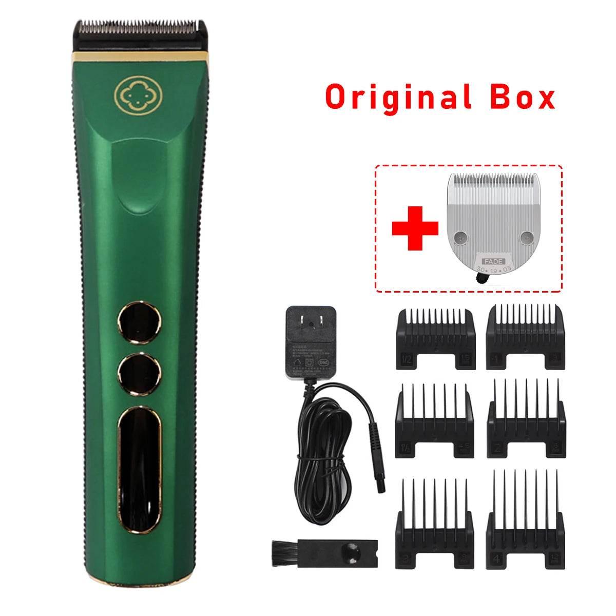 Madeshow 982F 986F Newest Rechargeable High Speed Motor Cordless Waterproof Detachable Electric Body Hair Trimmer for Men - Empire P.E