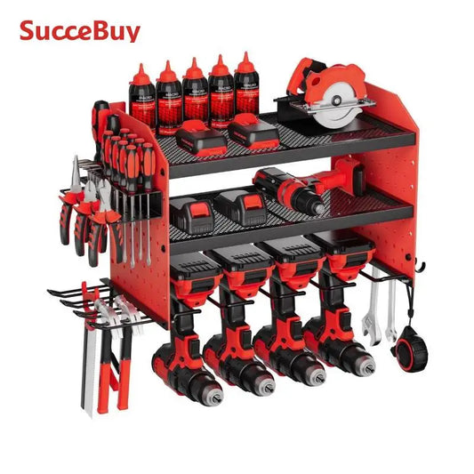 3-Layer Power Tool Wall Mount Holder