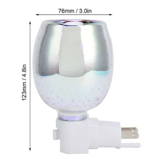 3D Electric Wax Warmer Pluggable Fragrance Warmer Smokeless