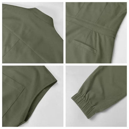 New Jumpsuits Medical Scrubs Uniform Short Sleeve