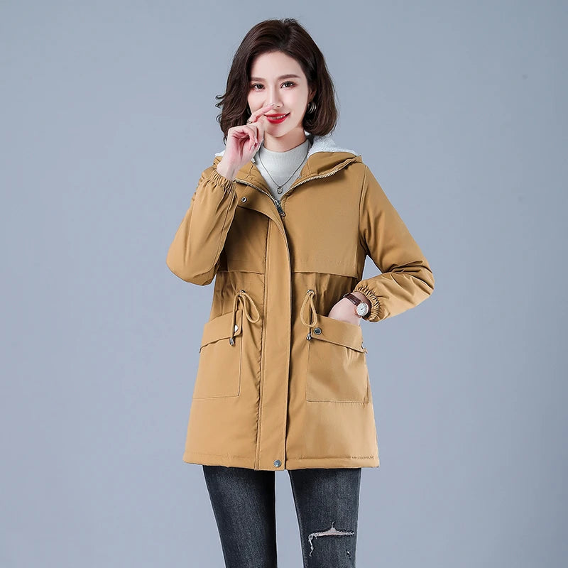 Women's Cotton Warm Puffer Coat - Empire P.E