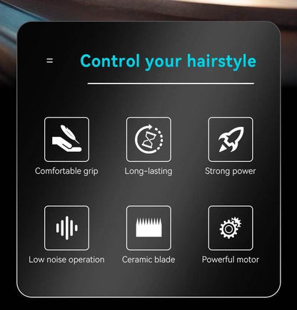 Kemei KM-1858 9000RPM 10W Hair Clipper,KM-264 Rechargeable Electric Trimmer,Original KM-T95 Shaver For Men Barber Clippers Kit - Empire P.E