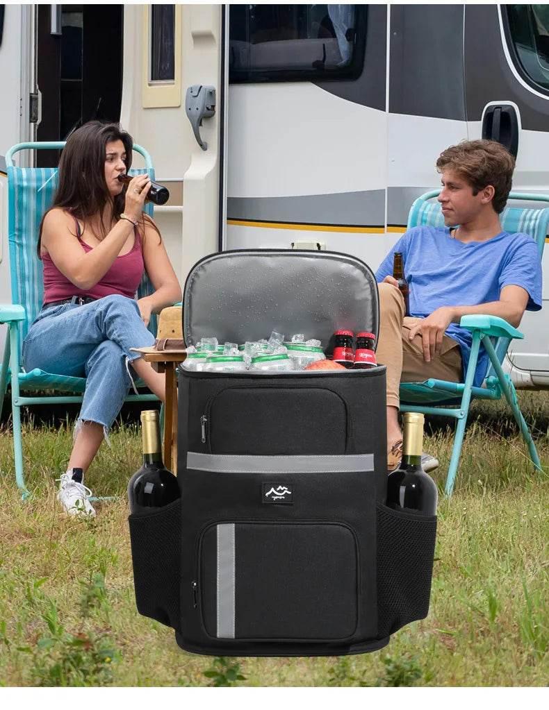 Outdoor Cooler Picnic Thermal Backpacks Insulated Bag Beach Sports Hiking Backpack Camping Lunch Travel Fridge Pouch Picnic Bag - Empire P.E