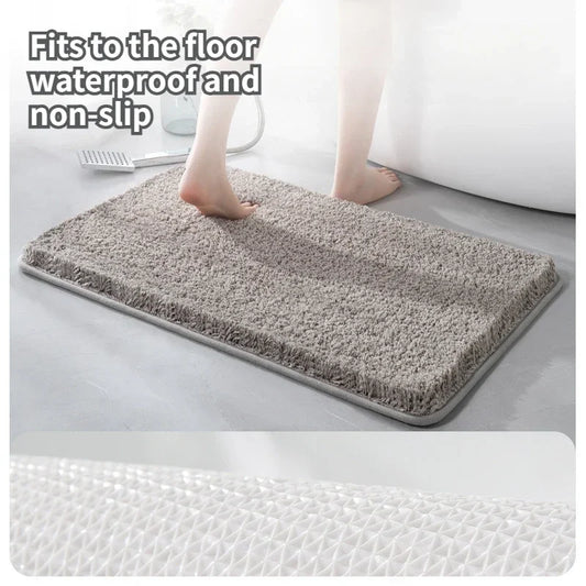Household Bathroom Foot Mat Thicken Solid Color - Empire P.E