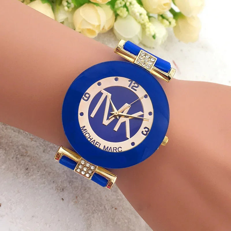 Womens Wristwatch Fashion Silicone Luxury