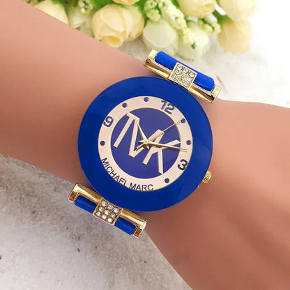 Womens Wristwatch Fashion Silicone Luxury