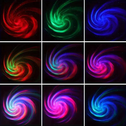 LED Galaxy Light Colorful Galaxy Sky Projector Bedroom Night Light - Empire P.E