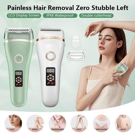 Electric Razors for Women Face Shaver Facial Hair Removal Painless Shaving Knife Body Trimmer for Arm Hands Leg Bikini Epliator - Empire P.E