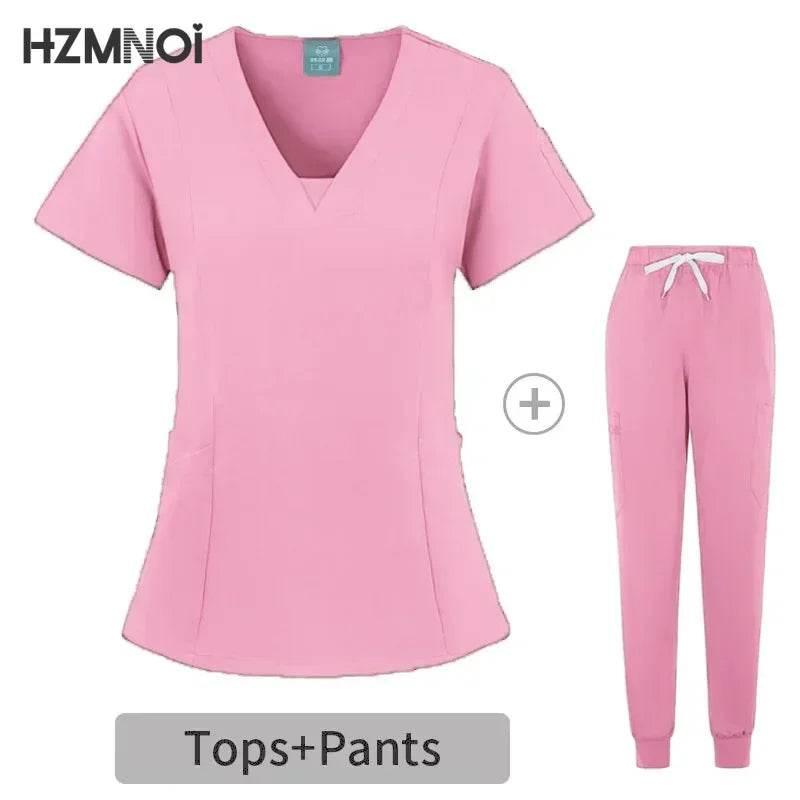 Medical Uniform Scrubs Hospital Working Scrubs Set Medical Nurse Dental Surgery Suit Workwear - Empire P.E