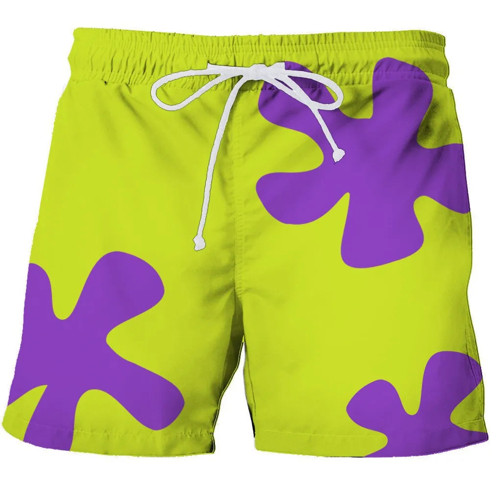 Summer Men's Quick Drying Hawaii Holiday Sports Swimming Trunks