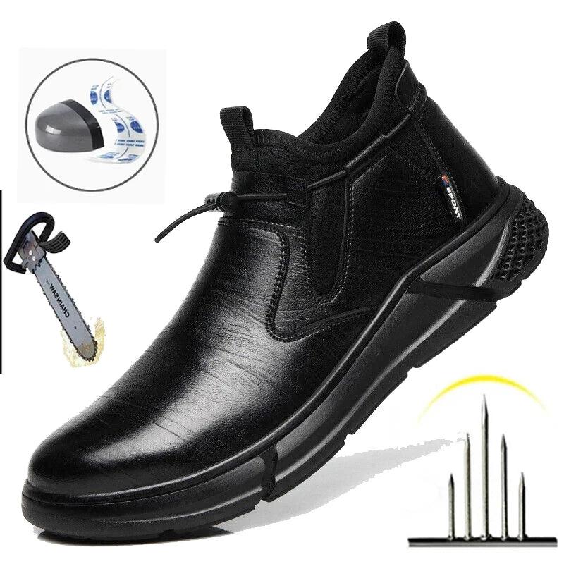 Construction Work Shoes Men Steel Toe Safety Shoes - Empire P.E