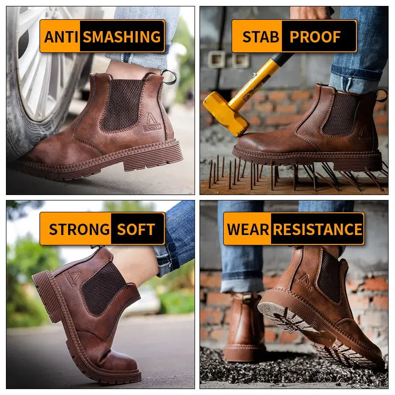 Water Proof Safety Work Shoes For Men - Empire P.E