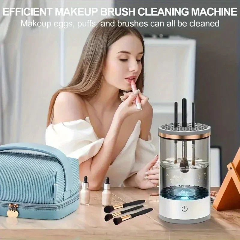 Makeup brush cleaner